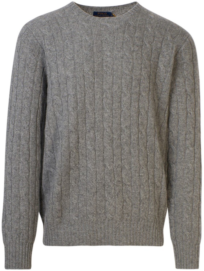 polo ralph lauren mens cashmere cable sweater