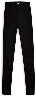 Topshop TALL Black Joni Jeans 32-Inch Leg