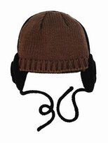 Thumbnail for your product : Trumpette Headphone Hat - Olive/Black Baby