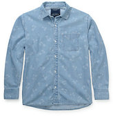 Thumbnail for your product : Lucky Brand Palm Print Denim Shirt
