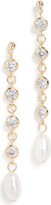 Thumbnail for your product : Jules Smith Designs Women's Bling Cultured Pearl Drop Earrings