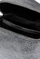 Thumbnail for your product : Kara Metallic Textured-leather Backpack