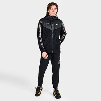 nike repeat logo full zip hoodie