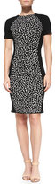 Thumbnail for your product : Tory Burch Gemma Short-Sleeve Pony-Dot Dress
