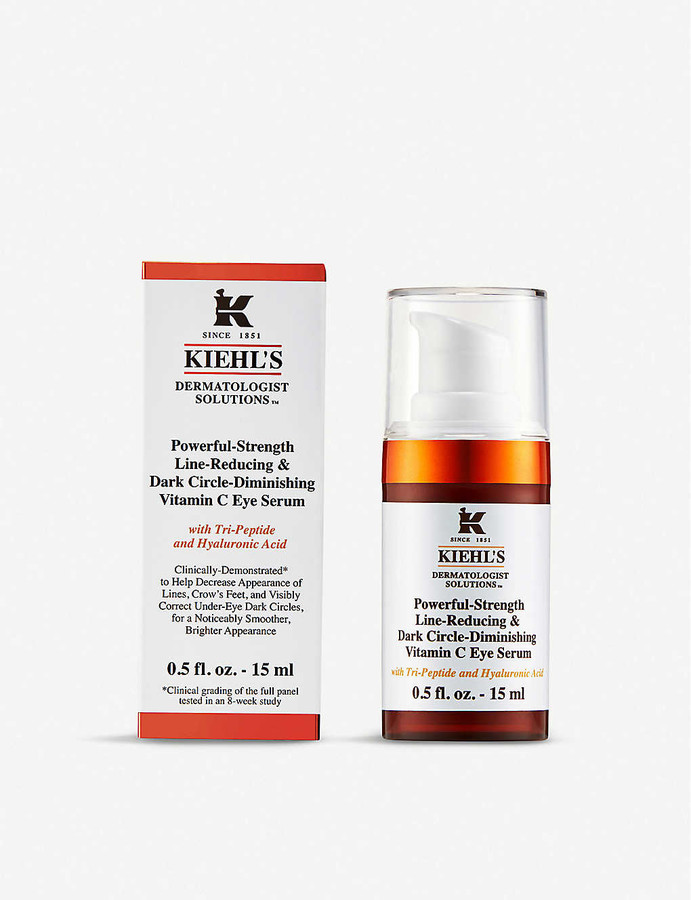 Kiehl's Powerful-Strength Line-Reducing & Dark Circle-Diminishing Vitamin C  Eye Serum 15ml - ShopStyle
