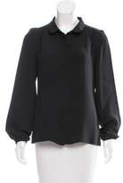 Thumbnail for your product : Black Fleece Silk Button-Up Top