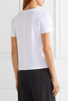 Thumbnail for your product : The Row Wesler Cotton-jersey T-shirt - White