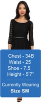 Thumbnail for your product : Yumi Lace Fit Flare Dress
