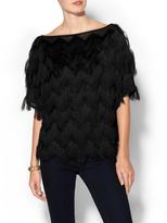 Thumbnail for your product : Milly Fringe Dolman Top