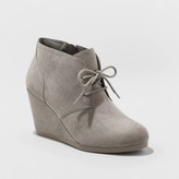 Thumbnail for your product : Universal Thread Women's Bessie Microsuede Wedge Bootie - Universal ThreadTM