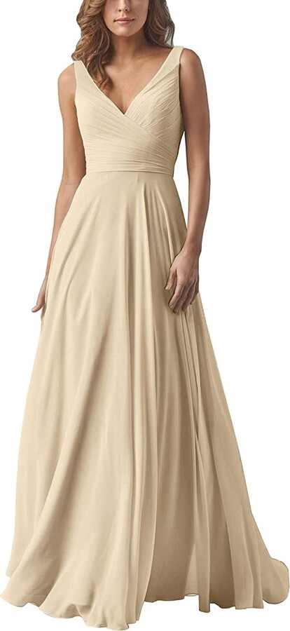 champagne bridesmaid dress uk