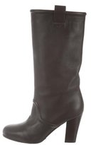 Thumbnail for your product : Hermes Leather Mid-Calf Boots