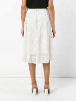 Thumbnail for your product : See by Chloe micro-pleat lace skirt
