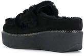 Thumbnail for your product : Flamingos Loco shearling slides