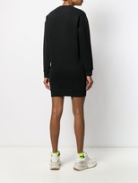 Thumbnail for your product : DSQUARED2 Logo Print Sweater Dress