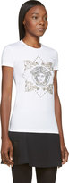 Thumbnail for your product : Versace White Embellished Medusa T-Shirt
