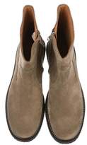 Thumbnail for your product : Etoile Isabel Marant Suede Round-Toe Booties