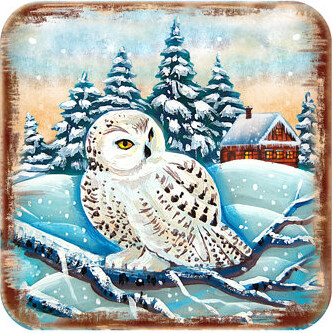 Foundry Select Owl Coaster