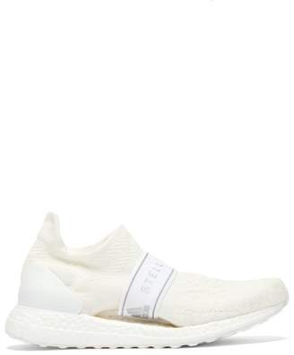 white knitted trainers womens