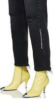 Thumbnail for your product : ADAPTATION Women's Distressed Straight Crop Jeans - Black