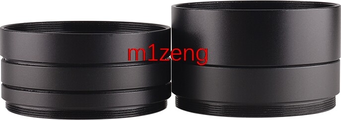 m1zeng m58-m58x0.75mm 5/8/10/12/19mm Macro Extension Tube ring Adapte For 58mm Screw Mount Digital SLR Camera Lens