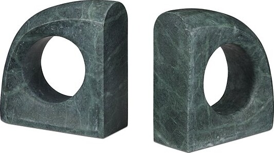 Currey & Company Russo Green Object Set of 2