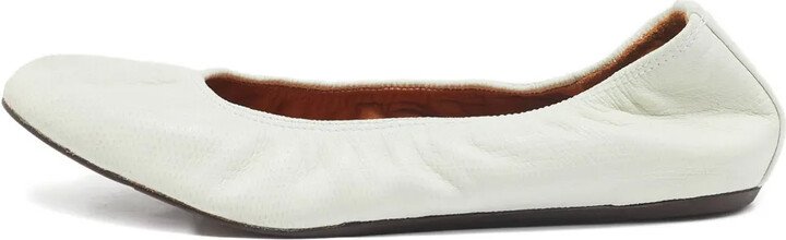 LANVIN Pre-Owned Leather Ballet Flats