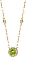 Thumbnail for your product : Kiki McDonough Grace Green Peridot & Diamond Necklace