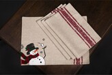 Thumbnail for your product : Manor Luxe Frosty Christmas Placemats, 13" x 18", Set of 4