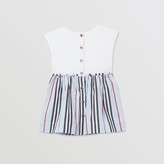 Thumbnail for your product : Burberry Icon Stripe Cotton Dress