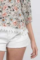 Thumbnail for your product : Molly Bracken Woven Off-White Top