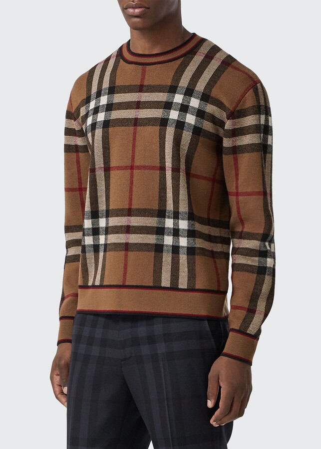 Burberry Sweater Wool Men | ShopStyle