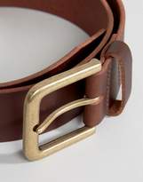 Thumbnail for your product : New Look Leather Jeans Belt In Brown