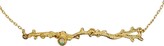 Thumbnail for your product : Alex Monroe 18kt yellow gold Coral Opal Branch bracelet