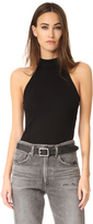 Thumbnail for your product : L'Agence Cindy Mock Neck Tank Top