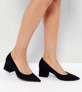 Thumbnail for your product : ASOS Design SIMPLY Block Mid Heels