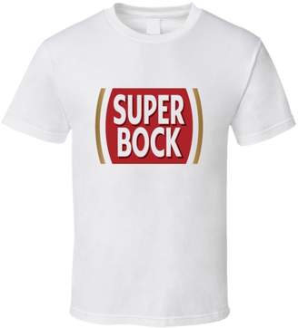 Perfect Fit T Shirts Super Bock Portugese Beer Logo cerveja T Shirt M