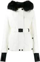 Thumbnail for your product : Moncler Grenoble faux fur hooded jacket