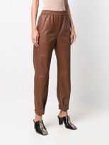 Thumbnail for your product : Nude Faux-Leather Slip-On Trousers