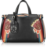 Thumbnail for your product : Paula Cademartori Linda Black Leather Shoulder Bag