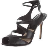 Thumbnail for your product : Michael Kors Multistrap Leather Sandals Black Multistrap Leather Sandals