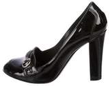 Thumbnail for your product : Christian Dior Patent Horsebit Pumps