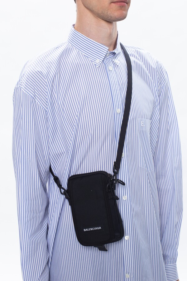 væbner svært tempereret Balenciaga 'Explorer' Shoulder Bag Men's Black - ShopStyle