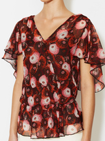 Thumbnail for your product : Anna Sui Zinnias Print Top
