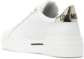 Love Moschino Low-Top Stud Embellished Sneakers
