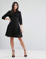 Thumbnail for your product : Lavand 3/4 Sleeve Strutured Skater Dress