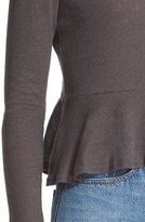 Thumbnail for your product : Rebecca Taylor Women's La Vie Washed Jersey Peplum Tee