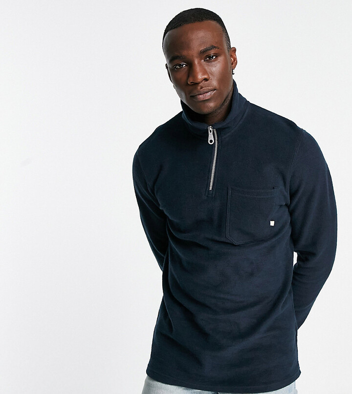 farah quarter zip sweatshirt