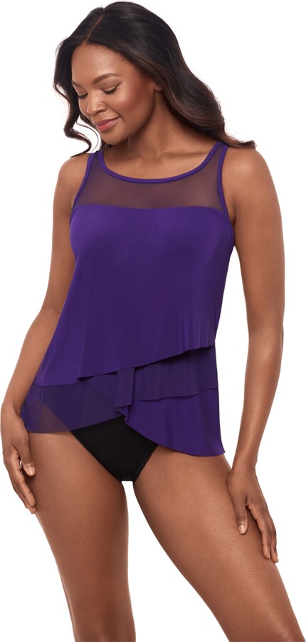 Miraclesuit Dd Cup Illusionist Mirage Tankini Top