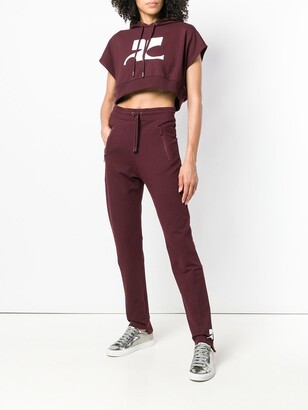 Courreges High-Waisted Track Pants